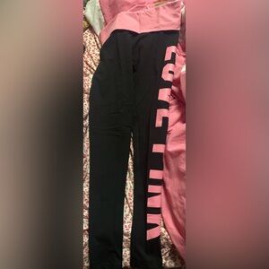 Victoria’s Secret Pink fold over leggings
